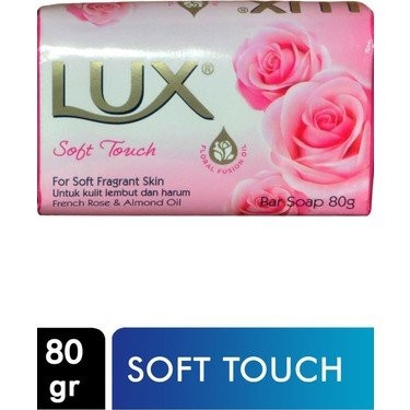 LUX SOAP 80 GR ROSE 1X144PCS