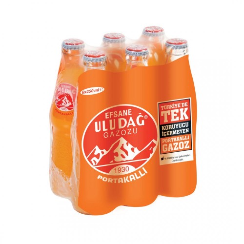 ULUDAG GAZOZ ORANGE 24X250ML