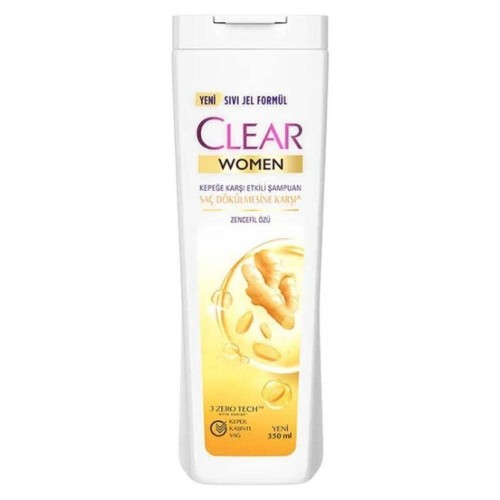 CLEAR SHAMPOO GINGER 350 ML 1X6PCS