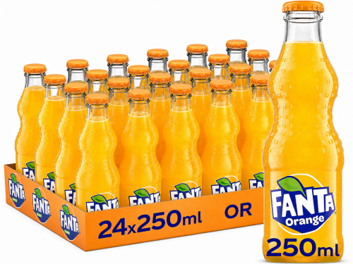 FANTA ORANGE GLASS 250 ML *24