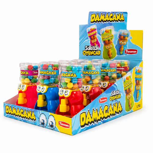 FENOMEN DAMACANA GUMBALL MACHINE 30GRX12