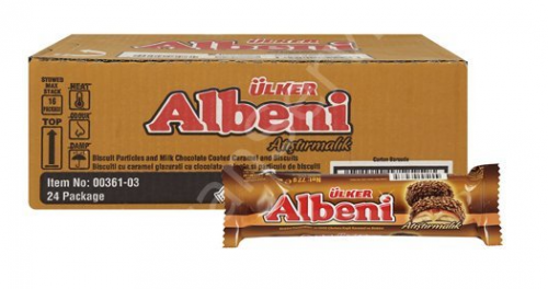 ULKER ALBENI BISCUIT 72 GR 1X24 PCS