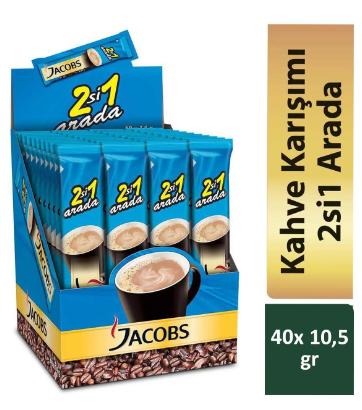 JACOBS 2+1 COFFE 40 PCS