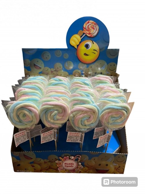 SWEETKO MARSHMELOW CANDY 1X40PCS (MASTER BOX 8)