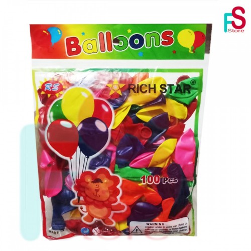 BALLOON 100 PCS (MASTER BOX 1X40)