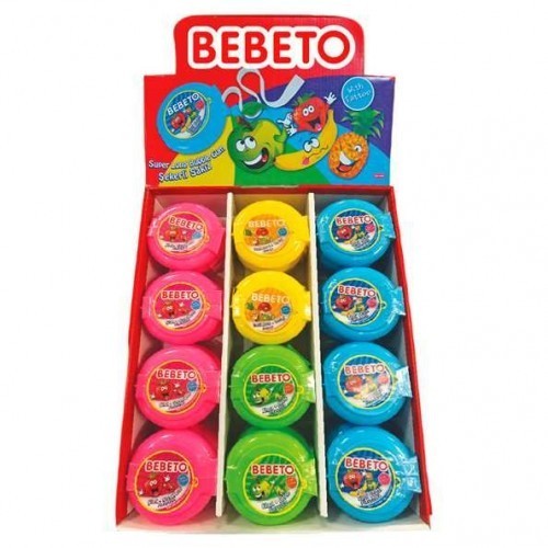 BEBETO 25 GR METER GUM MIX 1X24 (MASTER BOX 6)