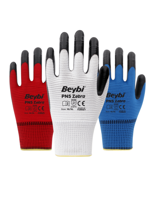 BEYBI WORKER GLOVES PN5 1X12PCS