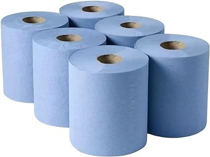 BLUE TOWEL ROLL 1X6PCS