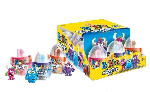 BOBBO MONSTER EGG 30GR 1X12PCSx12