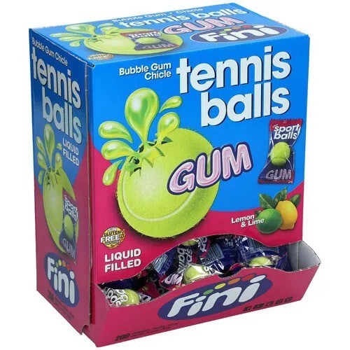 Fini Tennis Bubble Gum (200 pcs)