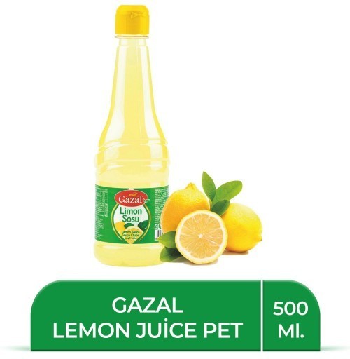 GAZAL LEMON JUICE 500ML PET 1*12