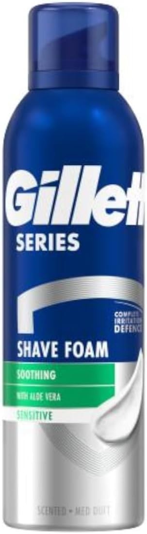 GILLETTE FOAM 3X ACTION 250 MLSER?ES 1X6PCS