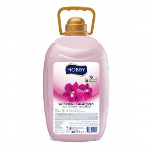 HOBBY 3000 ML LIQUID SOAP SPRING 1X4