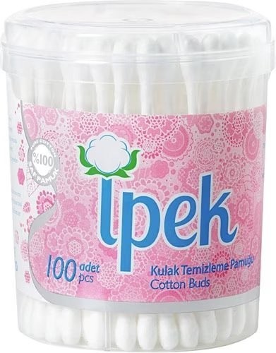 IPEK ROUND EAR STICK 100PCS 1X24