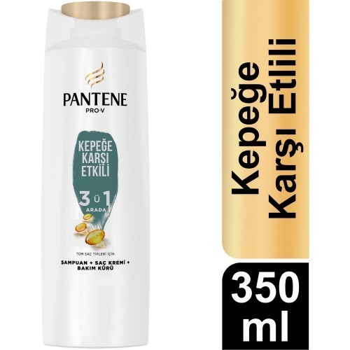 PANTENE SHAMPOO 350 ML DANDRUFF AGAINST 3 IN 1*6