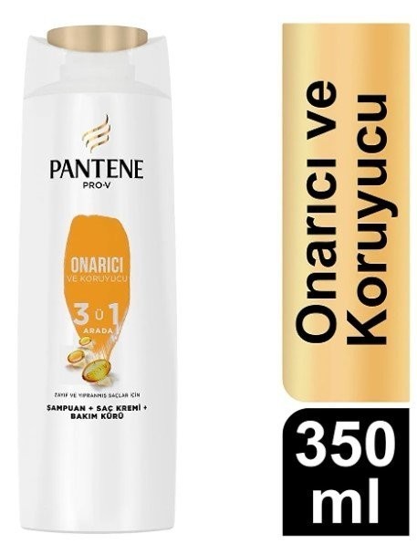 PANTENE SHAMPOO.350 ML REPAIR 3 IN 1*6