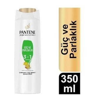 PANTENE SHAMPOO.350 ML STRONG SHINE 3 ?N 1*6