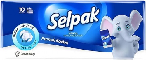 SELPAK TISSUE PLAIN 10 PCS (MASTER BOX 1X30)