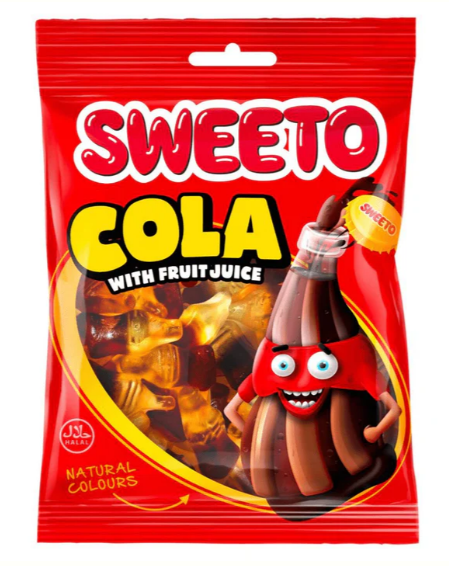 SWEETKO COLA CANDY 30GR 1X40PCS (MASTER BOX 8)