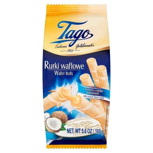 TAGO RURKA COCONUT 260GR 1X24PCS