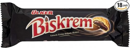 ULKER BISKREM BISCUIT CHOCOLATE 100GR 1X18PCS