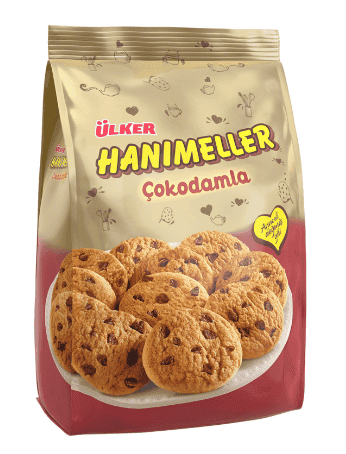 ULKER HANIMELLER CHOCOLATE PIECE BAG 150 GR * 12