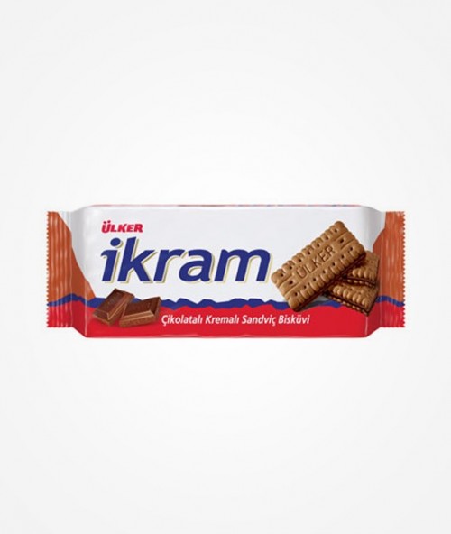 ULKER IKRAM CHOCOLATE BISCUIT84 GR 1X24