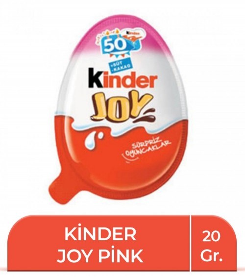 KİNDER JOY PİNK *24*2*48