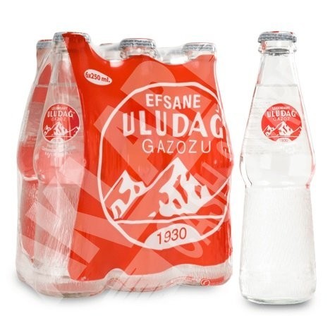 ULUDAG SODA PLAİN 250 ML*24
