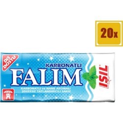 Falim Isil Mint Flavored Stick Gum 5 Pcs 20 Piecesx18