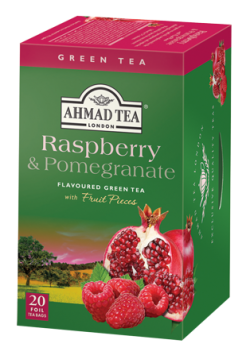 40g × 20Bags×6 AHMAD Tea Raspberry & Pomegranate Tea Bags (1242)