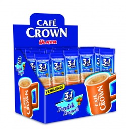 CAFE CROWN COFFEE HAZELNUT 1X40PCS