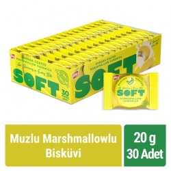 BIFA SOFT 20 GR BANANA SANDWICH BISCUIT 1X30 (MASTERBOX 12)