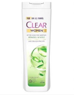 CLEAR SHAMPOO ALOEVERA 350 ML 1X6PCS