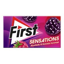 FIRST SENSATION 27GR BLUEBERRY CHEWING GUM 1X12PCSx20