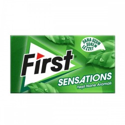 FIRST SENSATION 27GR GREEN MINT CHEWING GUM 1X12PCSx20