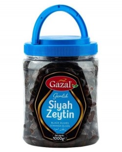 GAZAL 1000 GR BLACK GEMLK OLIVES *6 (231-290)