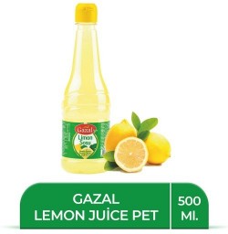 GAZAL LEMON JUICE 500ML PET 1*12