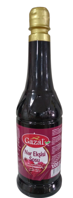 GAZAL POMEGRANATE SOUR SAUCE PET 1 LT*12