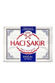 HACI SAKIR 600GR NATURAL SOAP (4P) 1X15