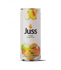 JUSS 250 ML MIXED 1X24