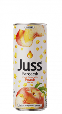 JUSS 250 ML PEACH 1X24