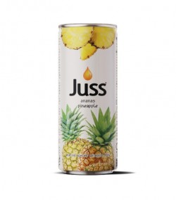 JUSS 250 ML PINEAPPLE 1X24