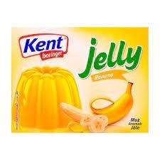 K.BORINGER JELLY 85 GR BANANA 1X12 (MASTERBOX 6)