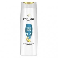 PANTENE SHAMPOO 350ML BASIC CARE 3 IN 1 *6