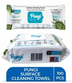 PUNGI 100 PCS SURFACE CLEANING TOWELS 1X12