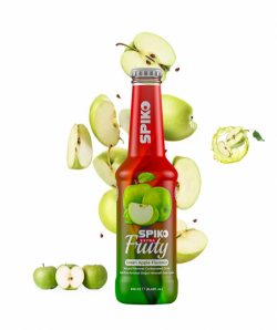 SPIKO FRUITY GREEN APPLE 250ML*24