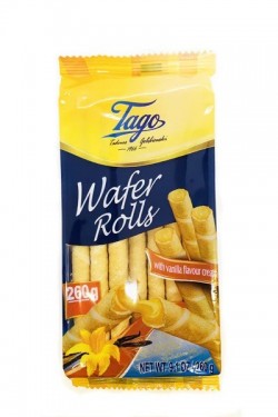 TAGO RURKA VANILLA 260GR 1X24PCS