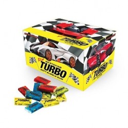 TURBO CHEWING BUBBLE GUM 1X100 PCS ( MASTER BOX 20)