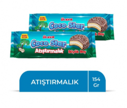 ULKER (505-05) COCOSTAR SNACKS 154GR 1X12